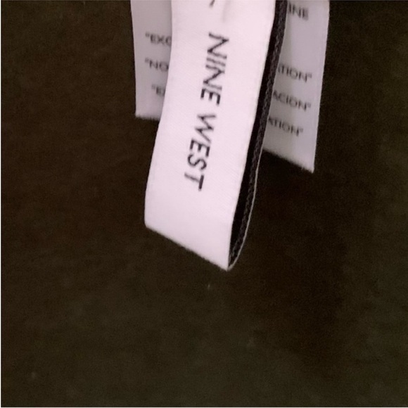 Nine West Women felt hat Elegant Olive Green Women's Hat size M - Picture 3 of 3